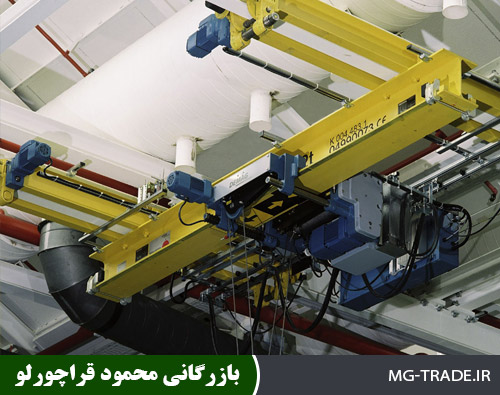 خرید جرثقیل برقی سقفی دوپل